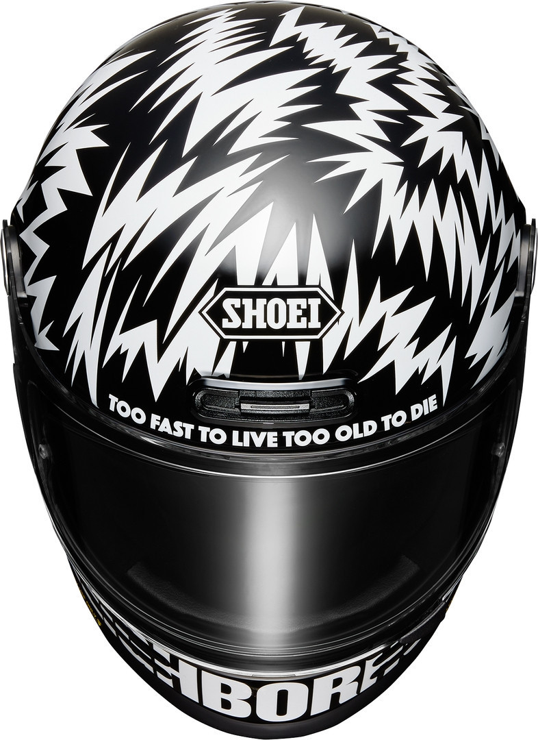 Shoei Glamster 06 Neighborhood X Death Spray Custom Hjälm S (55/56) Figur 3