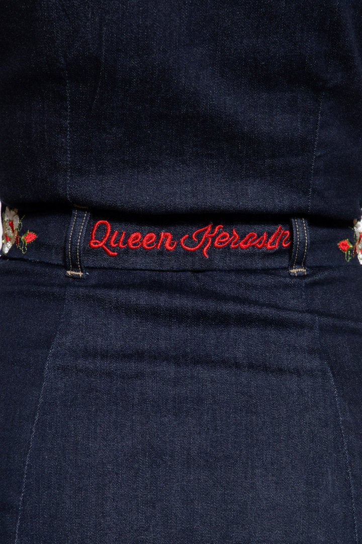Queen Kerosin Swing Abito jeans da donna XS Figura 8