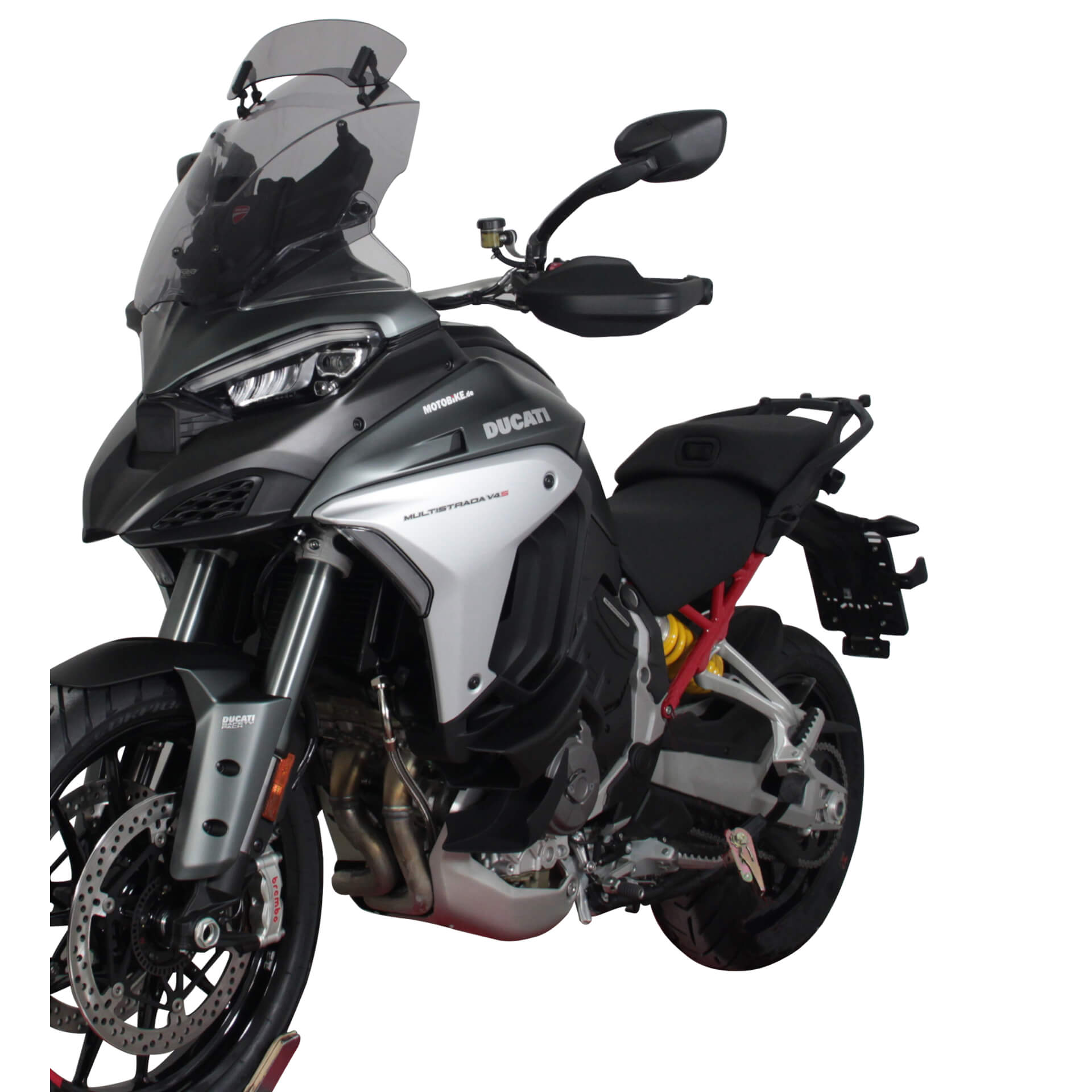 MRA Vario-Touringscheibe VTM, MULTISTRADA V4 / PIKES PEAK, 21- Gri fum Figura 3