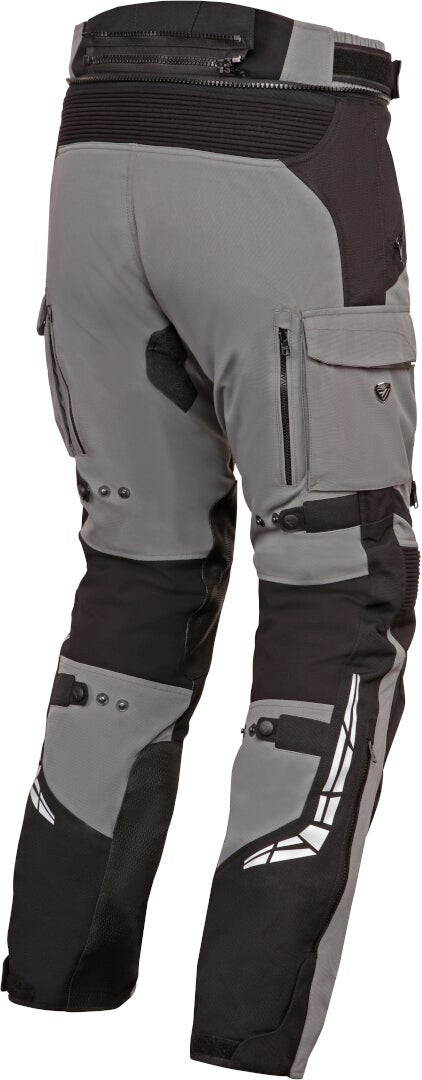 Modeka Panamericana 2 Motorrad Textilhose grau/schwarz Lang XL Abbildung 2