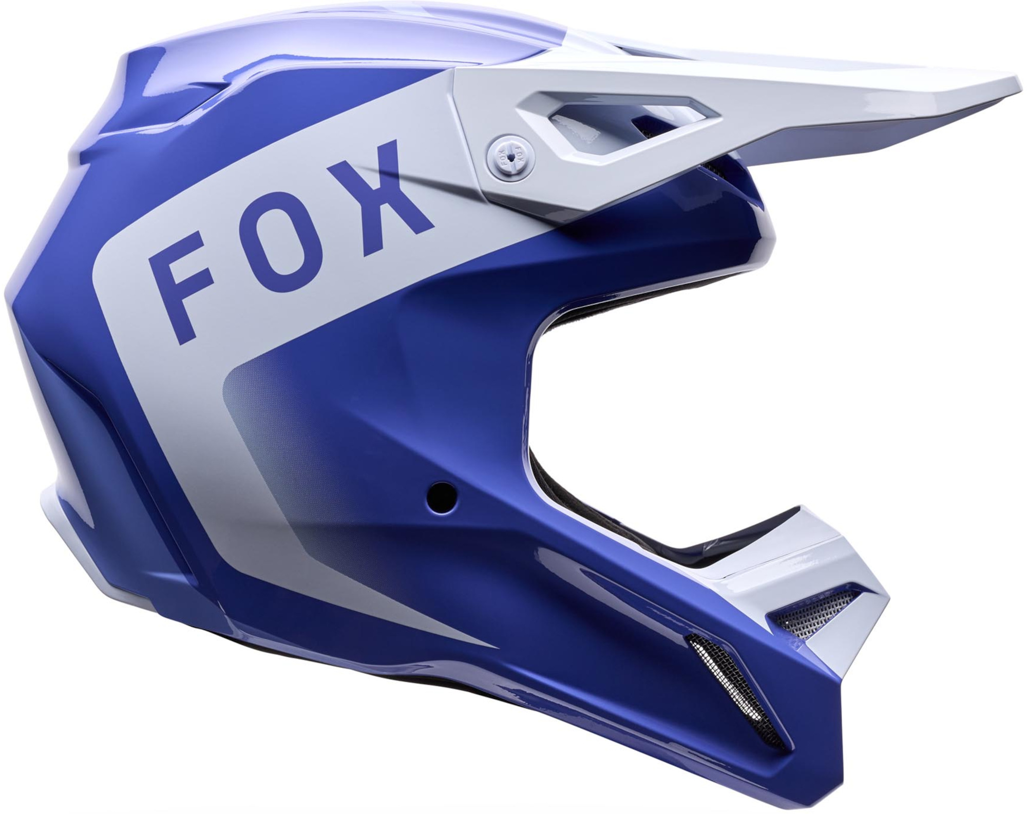 FOX V1 Noble Motocrosshelm paars/wit L Figuur 2