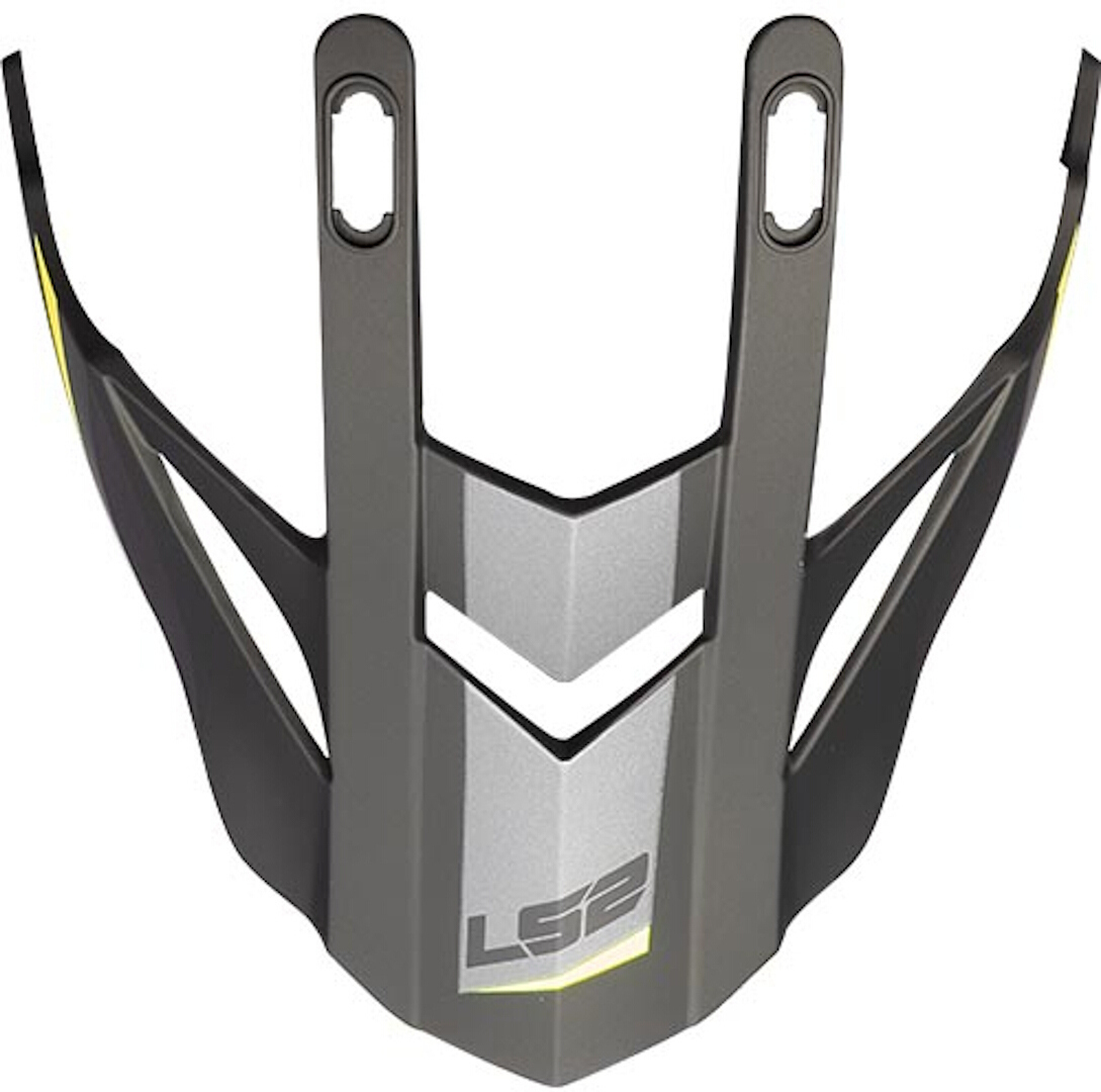 LS2 MX436 Pioneer Hjälm Topp grå Figur 1