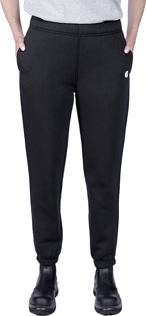 Side view of Carhartt Relaxed Fit Fleece Ladies Sweatpants