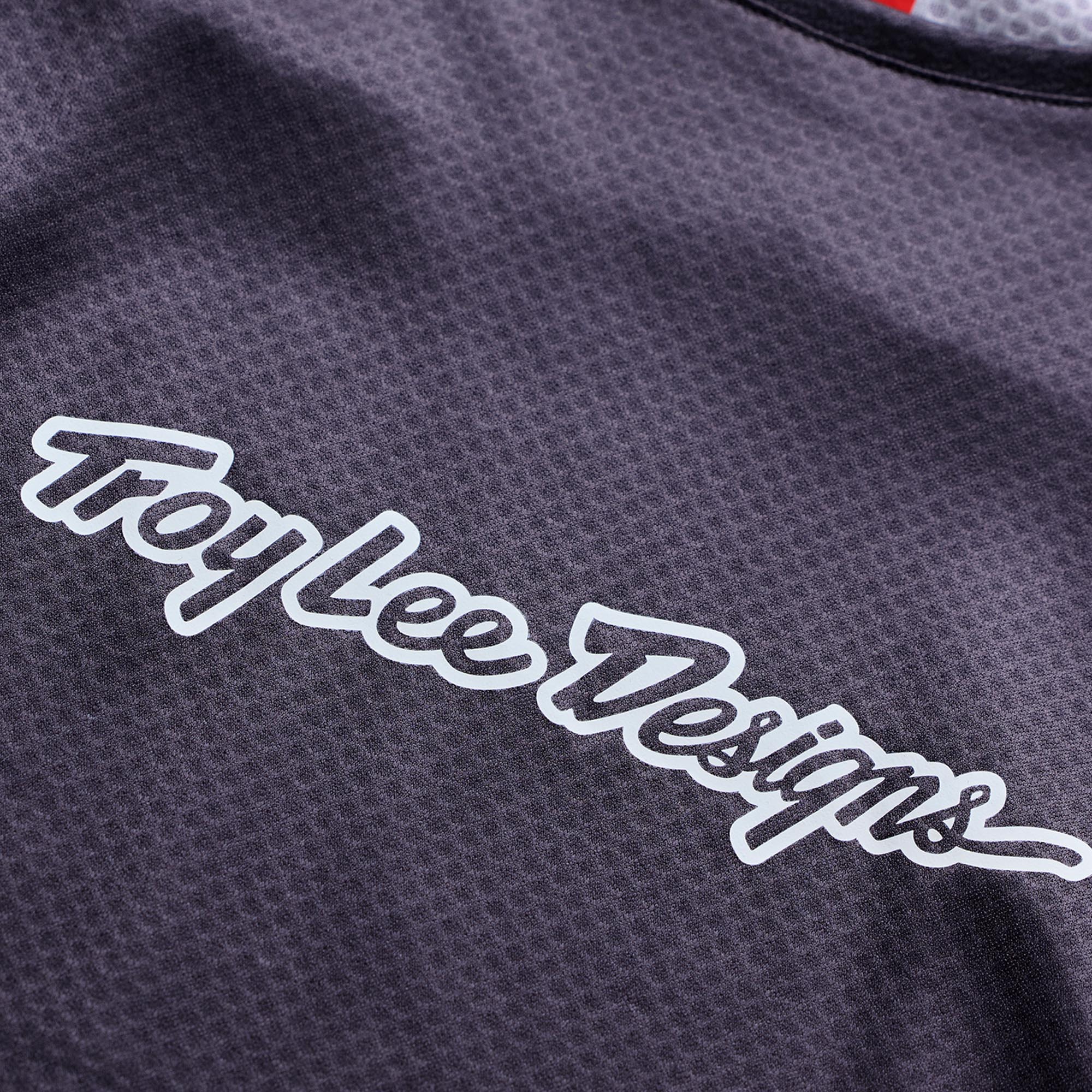 Side view of Troy Lee Designs Stage Signature Short Sleeve Bicycle Jersey
