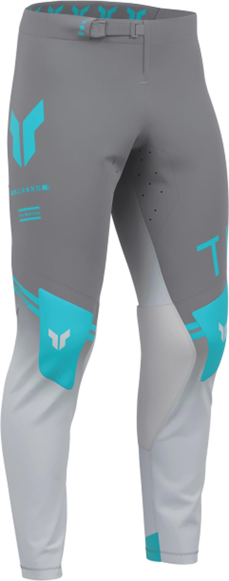 Thor Sportmode Geo Motocrossbukser sort/grå 34 Figur 3