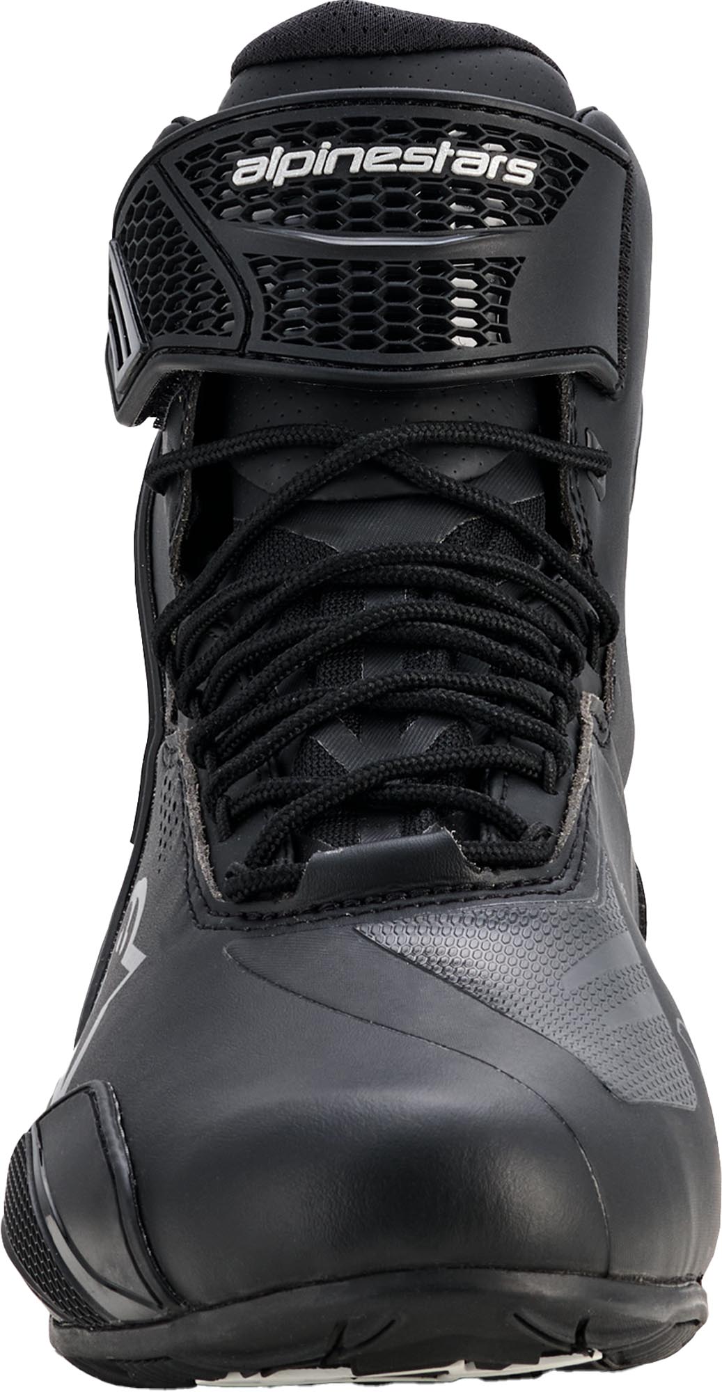 Alpinestars Stella Faster 4 Drystar vandtætte damer motorcykel sko Sort/sølv 10,5 (43) Figur 2