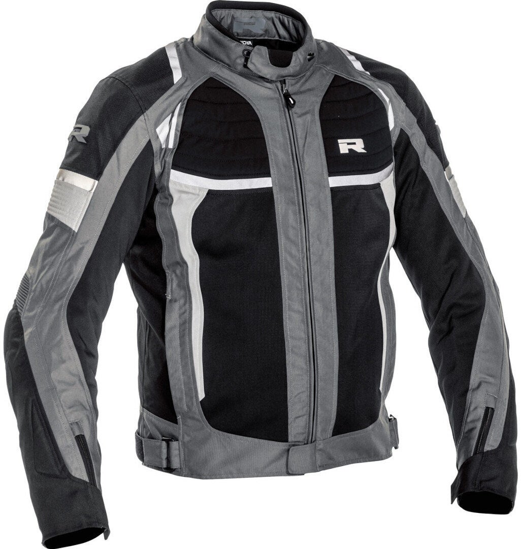 Richa Airstream-X waterproof Motorcycle Textile Jacket grey/black L Figure 1