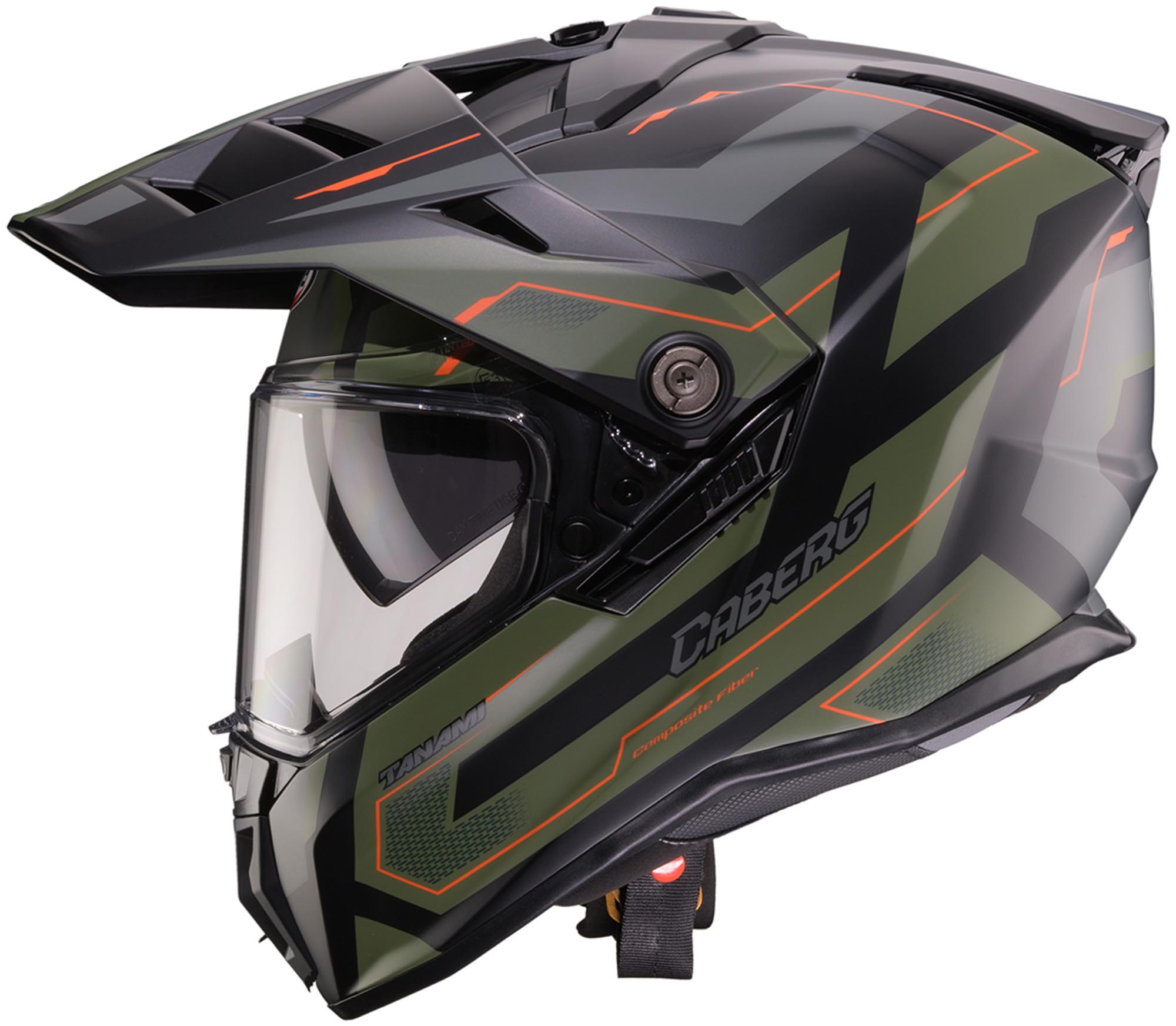 Caberg Tanami Ranger 頭盔 黑色啞光/灰色/綠色 L（59/60） 圖2
