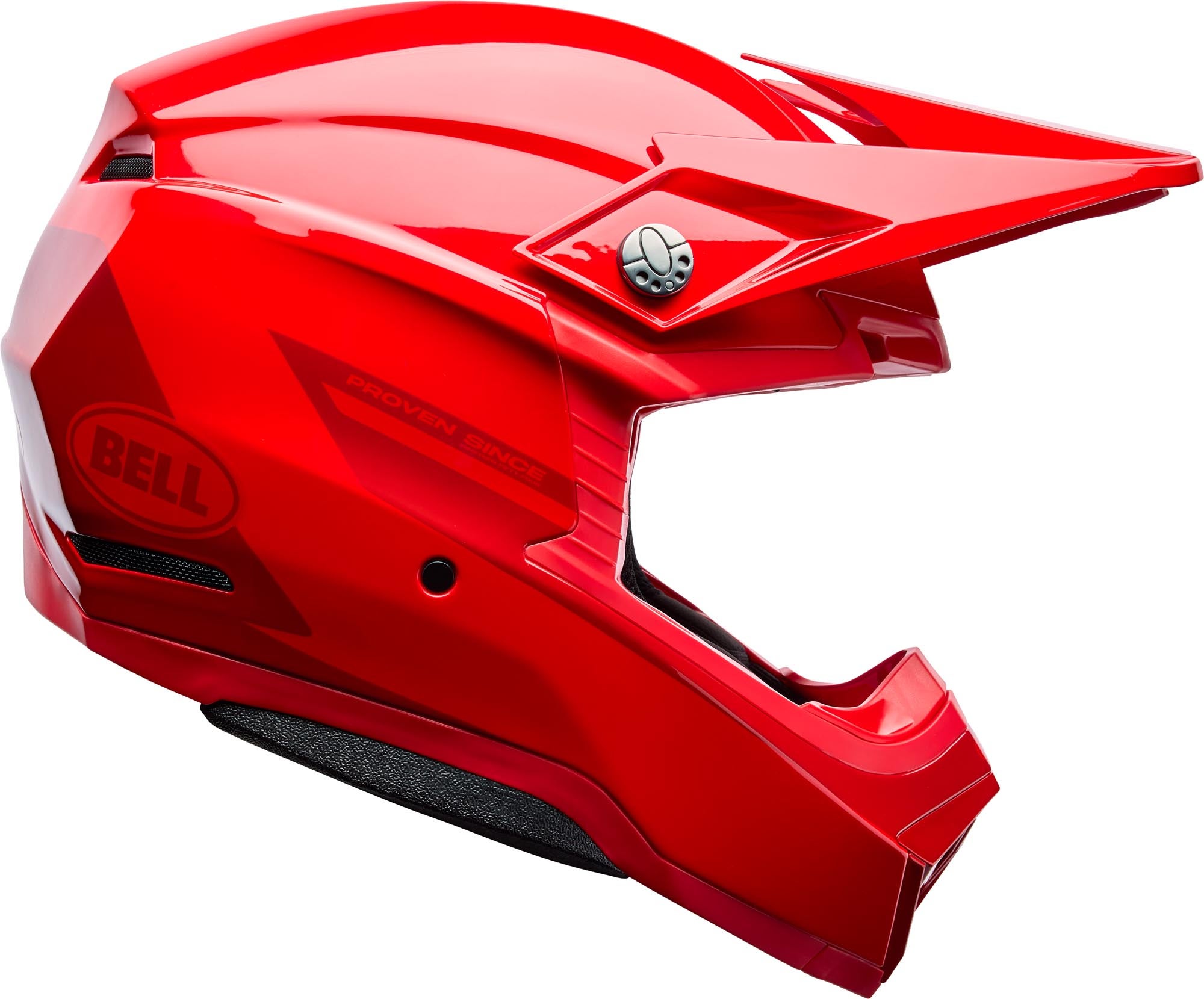 Side view of Bell Moto-10 MIPS Fade Motocross Helmet