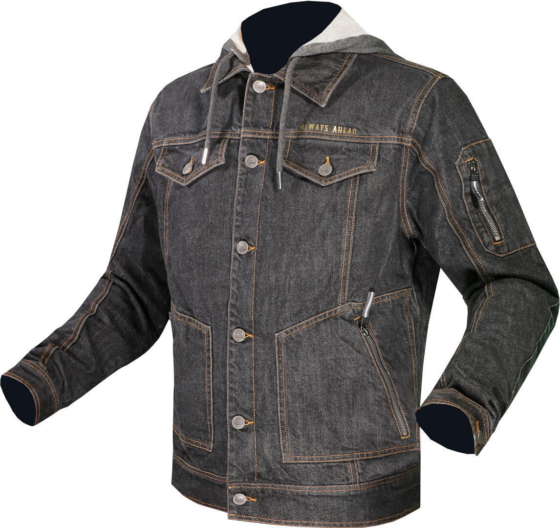 LS2 Oaky Motorrad Textiljacke schwarz 5XL Abbildung 1