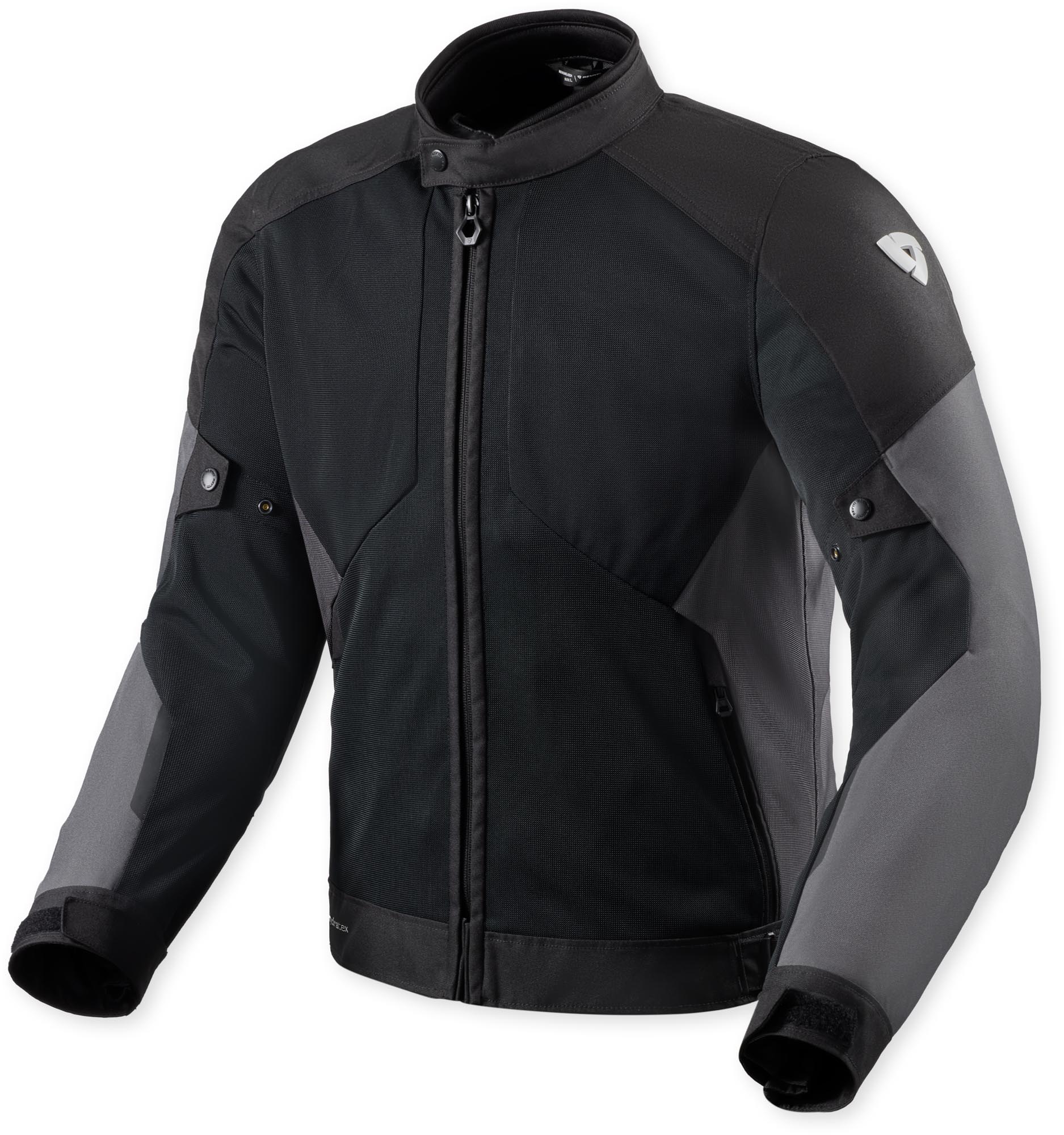 Revit Torque 3 H2O wasserdichte Motorrad Textiljacke schwarz/anthrazit M Abbildung 1