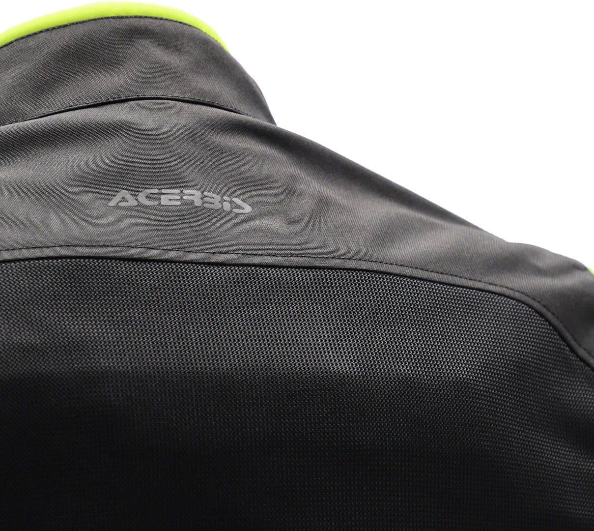 Acerbis Ramsey Vented 2.0 Mesh Motorcycle Textile Jacket black/yellow XL Figure 3