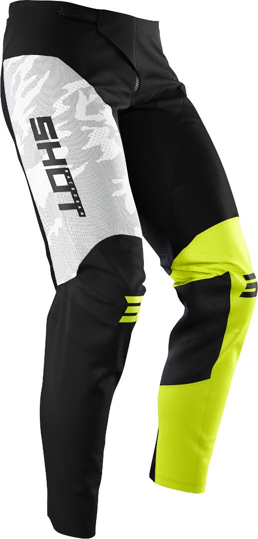 Shot Contact Camo Motocross bukser sort/gul 38 Figur 2