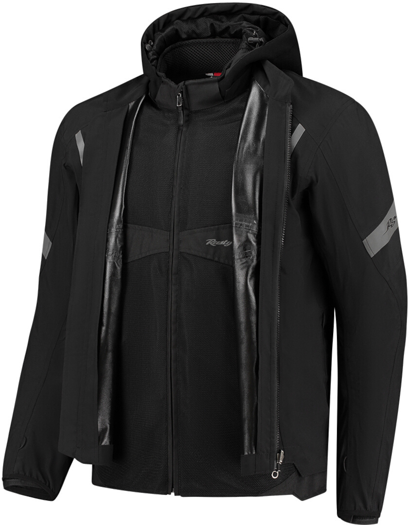 Rusty Stitches Carlo Veste textile de moto noir XL Figure 19