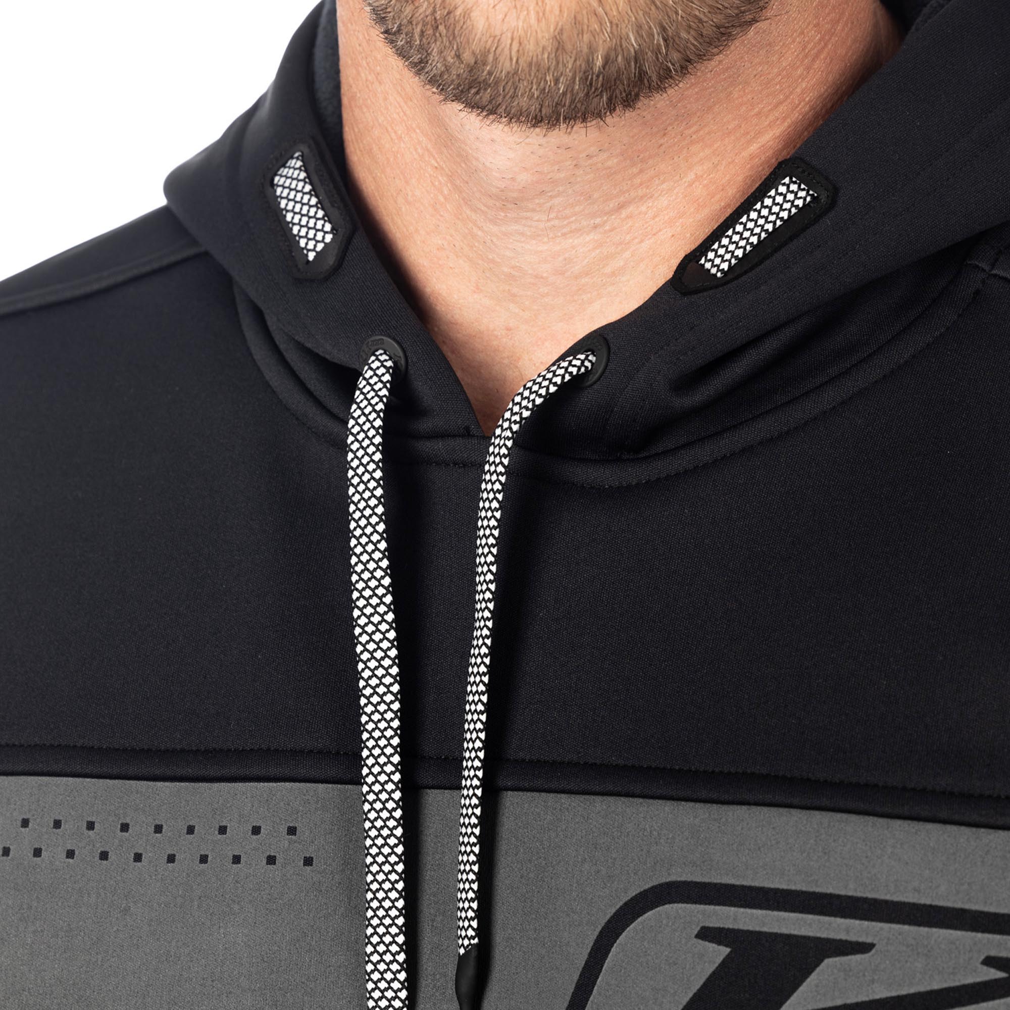 Klim Archer Hoodie Zwart S Figuur 4