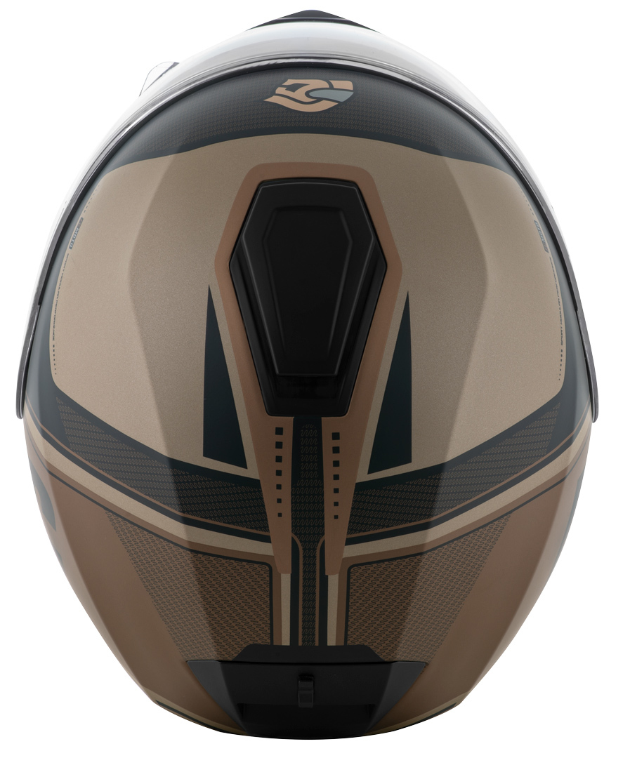 FC-Moto Novo Circuit Hjälm brun/svart XS (53/54) Figur 6