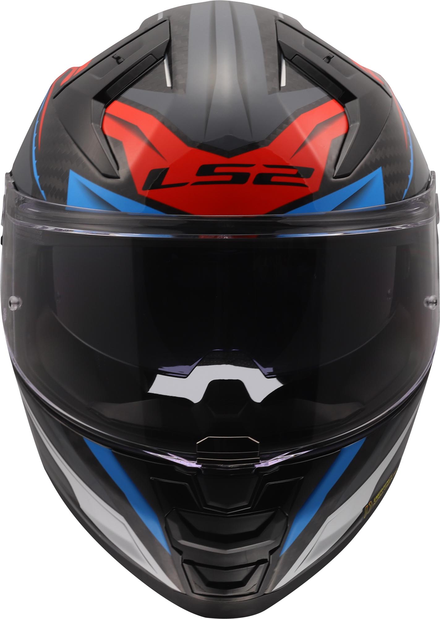 LS2 FF811 Vector II Carbon Savage Kask biały/niebieski/czerwony L (59/60) Rysunek 9