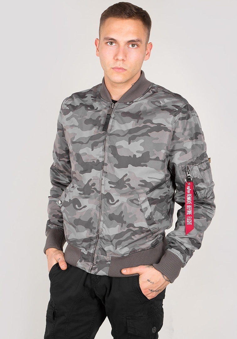 Alpha Industries MA-1 TT Giacca grigio M Figura 3