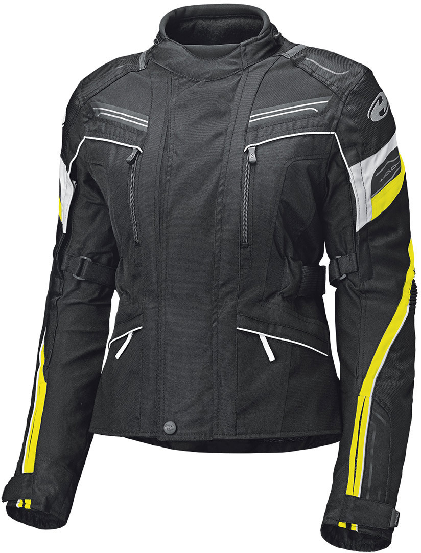 Held Lupo Jachetă textilă impermeabilă pentru motociclete pentru doamne negru/galben-neon S Figura 1