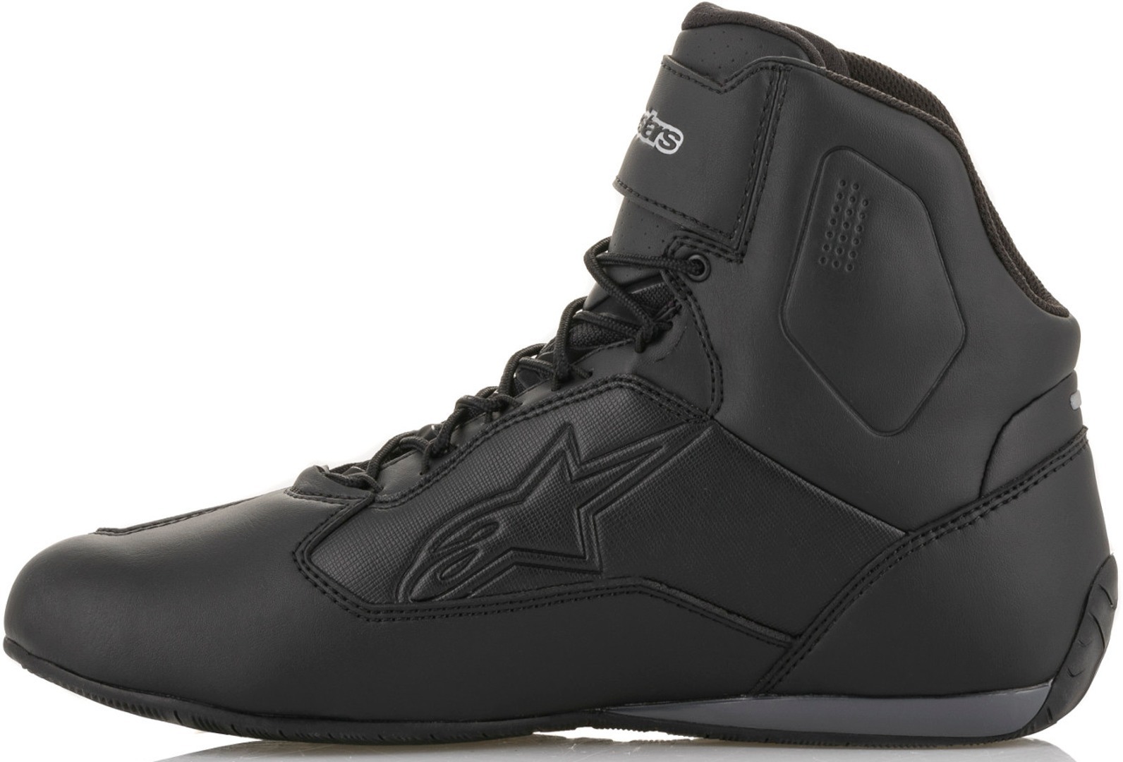 Alpinestars Stella Faster-3 Drystar Pantofi de motocicletă pentru femei Negru/argintiu 8,5 (40,5) Figura 6