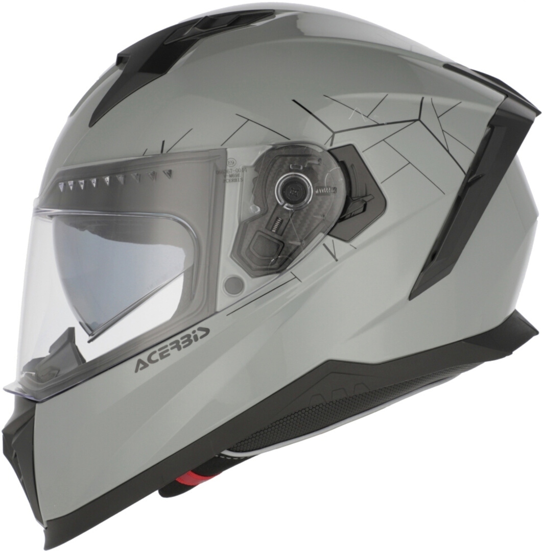 Acerbis X-Way Solid Helm grau M (57/58) Abbildung 5