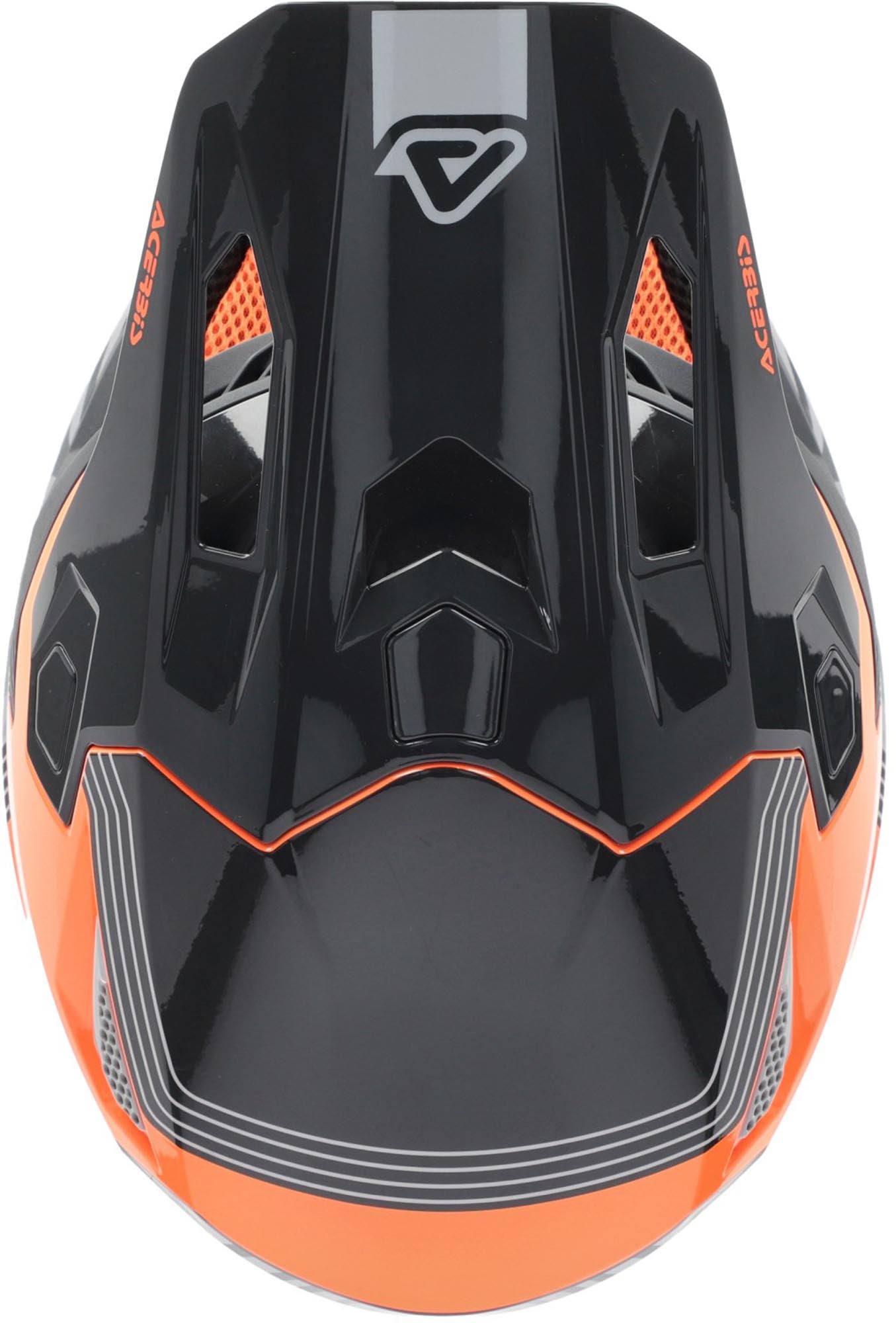Acerbis Whoops Graphic Motocrosshelm oranje/zwart/grijs S (55/56) Figuur 5