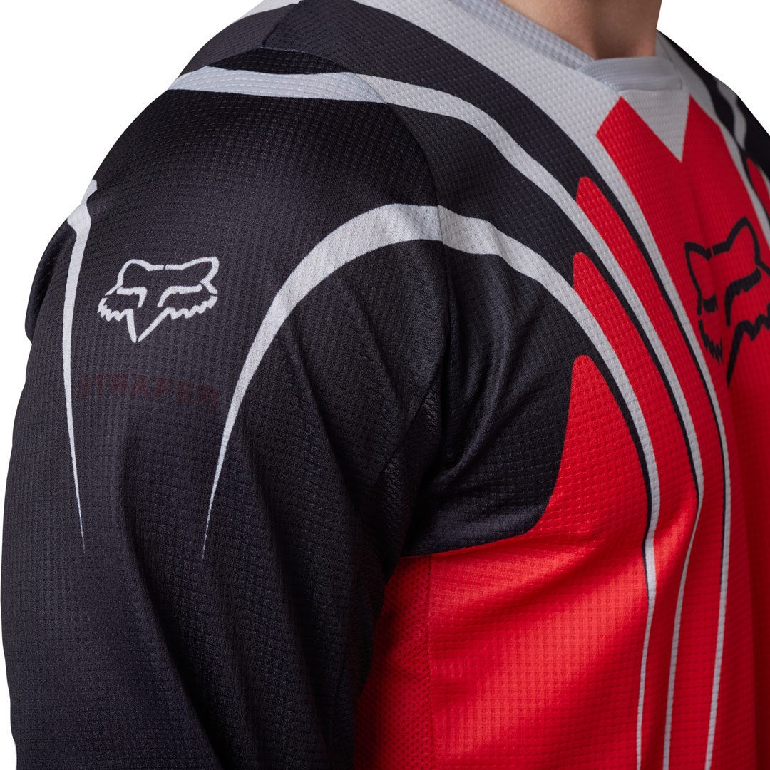 FOX 180 GOAT Strafer Motocross Jersey rot XL Abbildung 2
