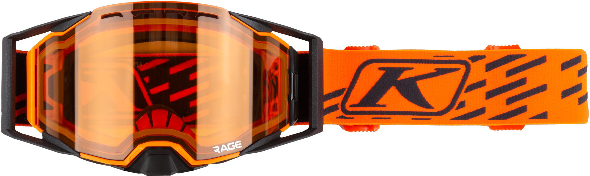 Klim Rage Fragment Ochelari pentru snowmobile portocaliu/gri Figura 1