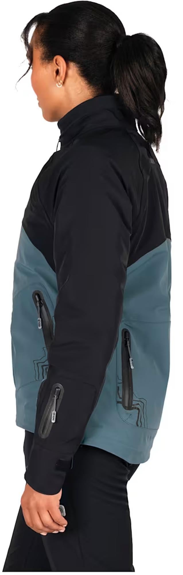 Knox Modra waterproof Ladies Motorcycle Textile Jacket petrol/black XS Figure 2