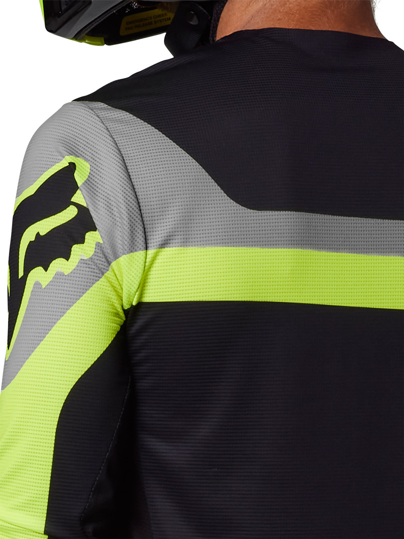 FOX Flexair Efekt Motocross Jersey gelb M Abbildung 5