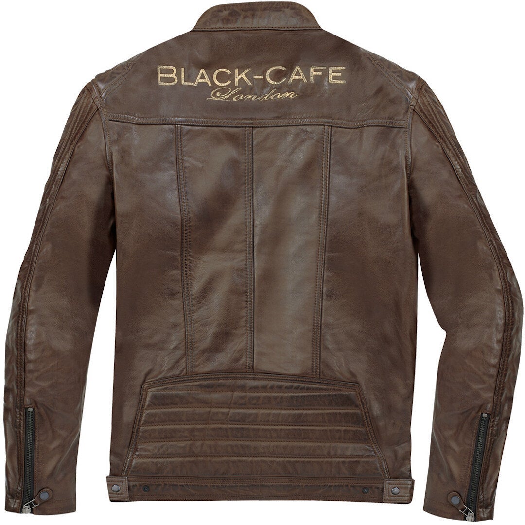 Black-Cafe London Miami Motorcycle Leather Jacket brown 52 Figure 2