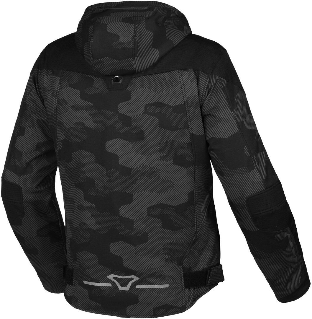 Macna Territor waterproof Motorcycle Textile Jacket black/camouflage XXL Figure 2