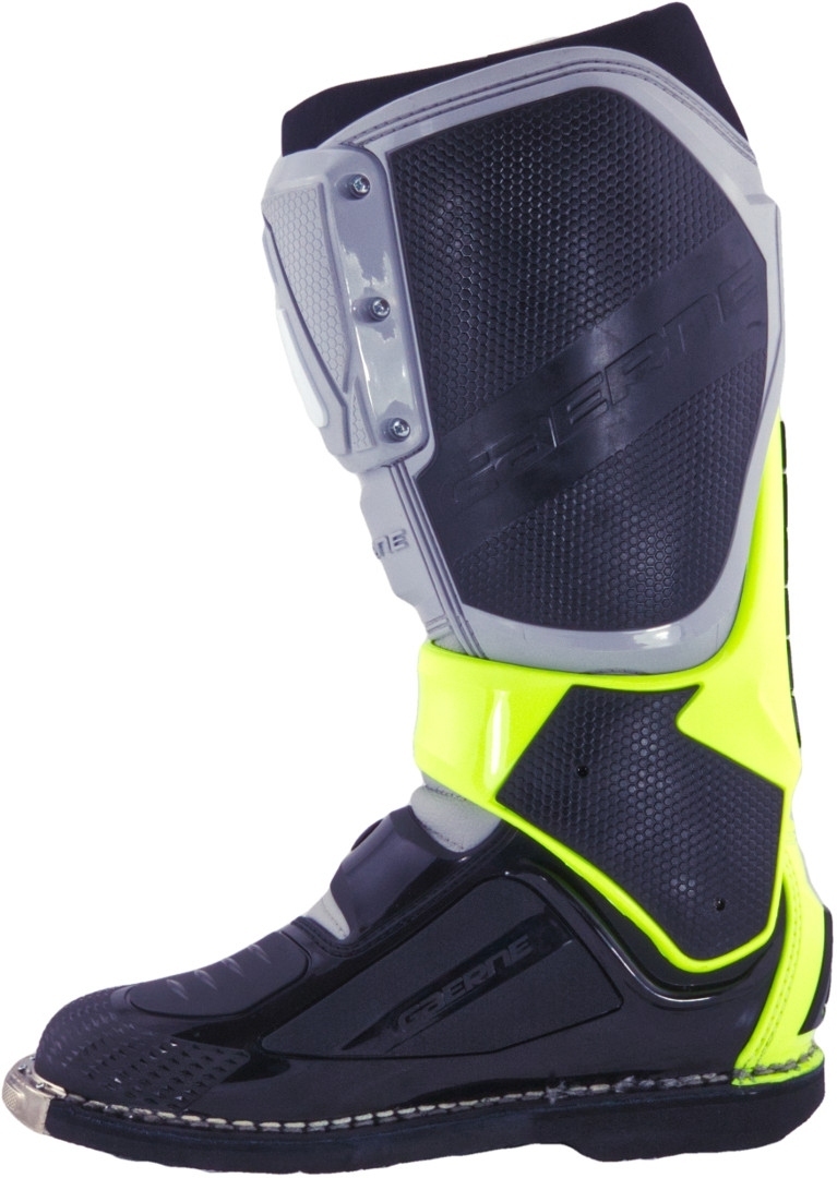 Gaerne SG-12 Motocross støvler grå/sort/gul 45 Figur 8