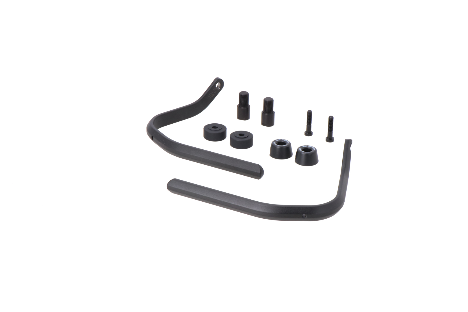 Kit de montare SW-Motech pentru apărătoare de mână - Negru. CFMoto/ Kawasaki/ MV Agusta/ Voge/ Yamaha. Figura 1