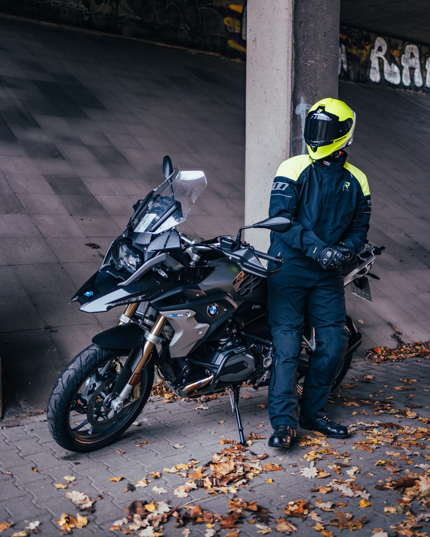 Rukka R-EX Motorrad Textiljacke schwarz/gelb 54 Abbildung 4