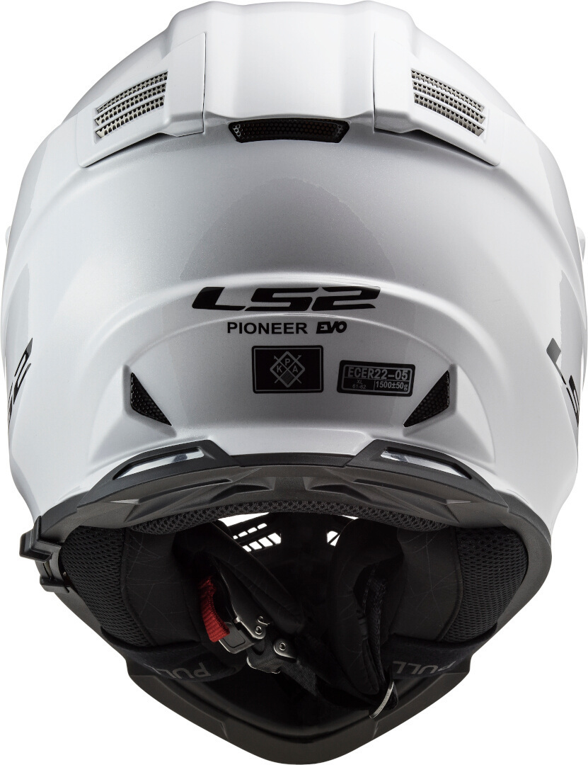 LS2 MX436 Pioneer Evo Motocross hjälm Vit XL (61/62) Figur 3