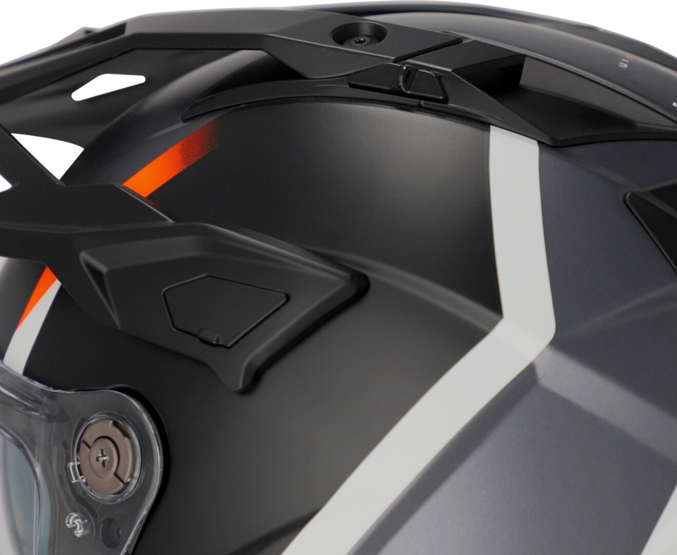 Acerbis Attack Graphic Cască Enduro Negru mat/portocaliu M (57/58) Figura 8