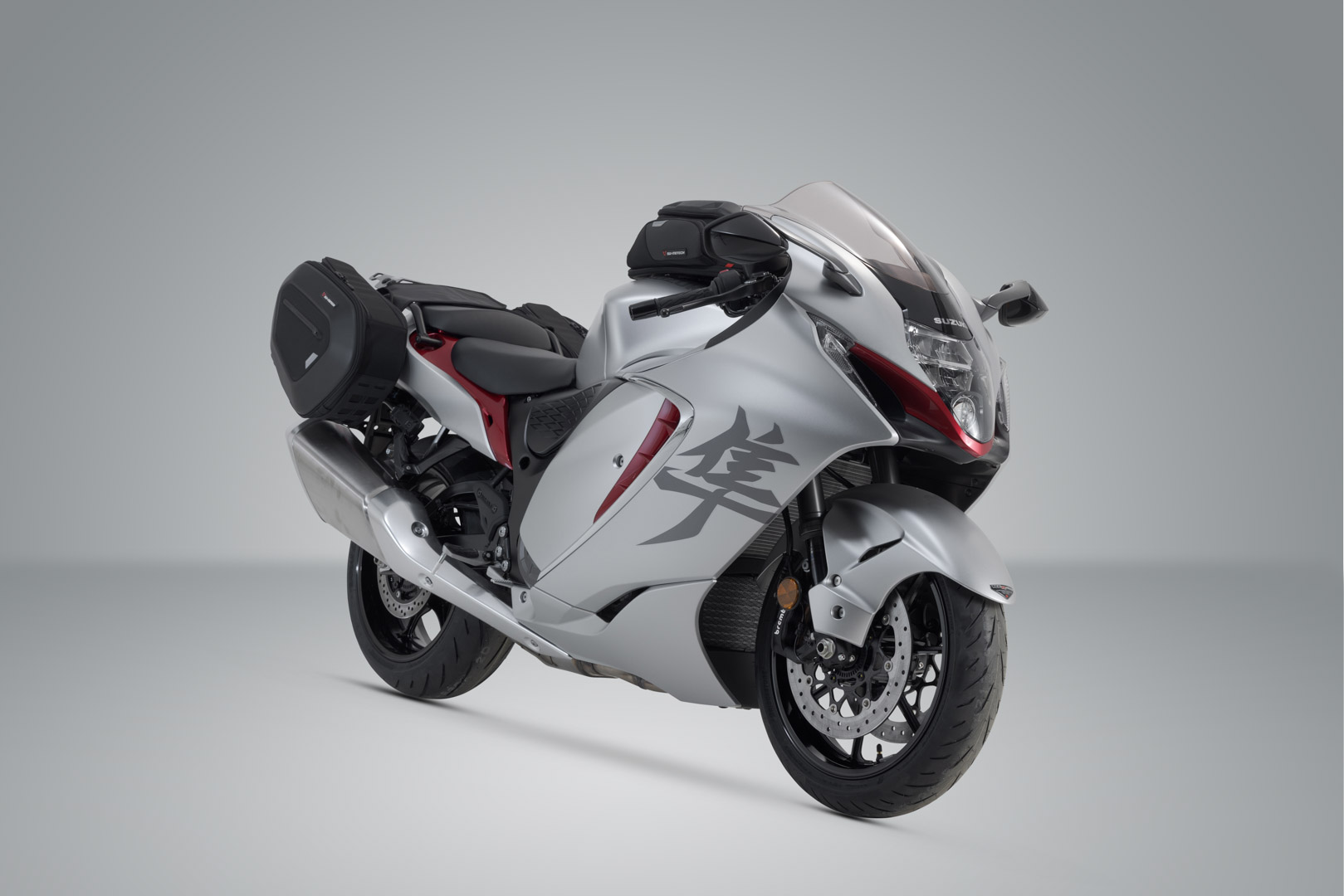 Set de geantă SW-Motech PRO BLAZE H - Negru.Suzuki GSX1300R Hayabusa (08-). Figura 2