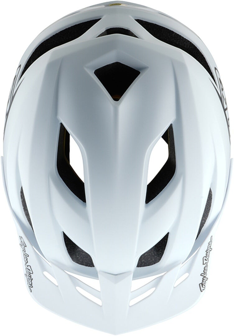 Troy Lee Designs Mips Flowline Point Bicycle Helmet white matt M-L (57/59) Figure 3