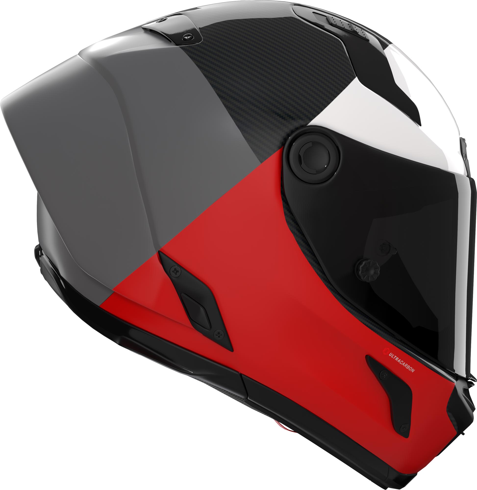 Nolan X-804 RS Ultra Carbon Blocco Hełm szary/czerwony XL (62) Rysunek 2