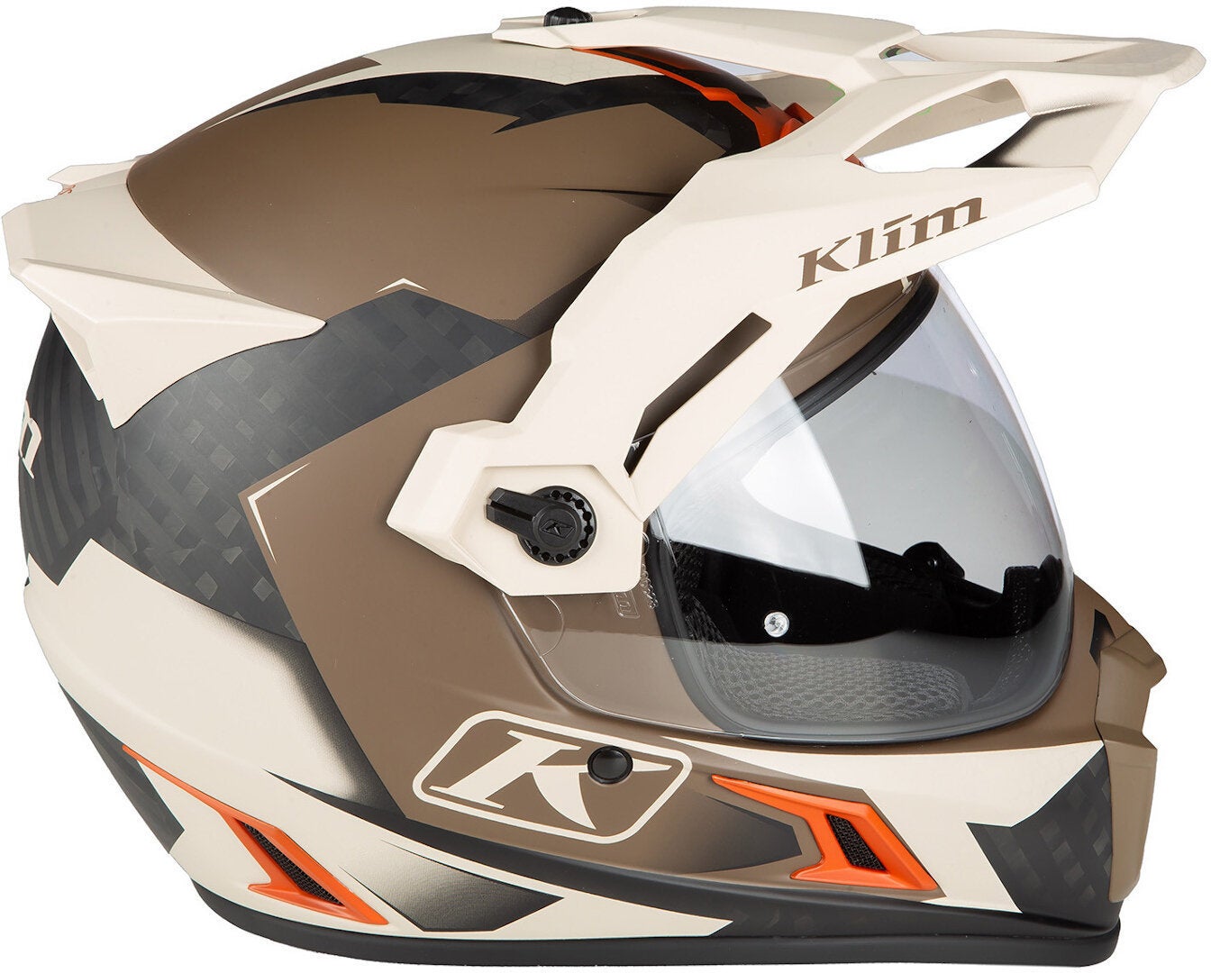 Klim Krios Pro Charger Casco da motocross Marrone opaco L (59/60) Figura 6