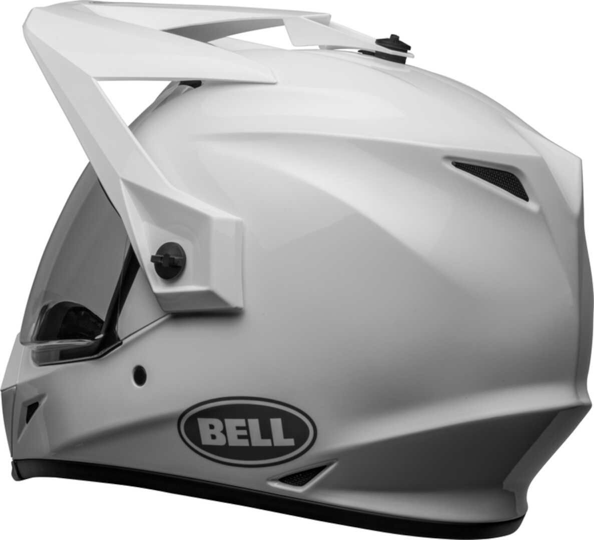 Bell MX-9 Adventure MIPS Solid Motocross Helm weiß XL (61/62) Abbildung 6