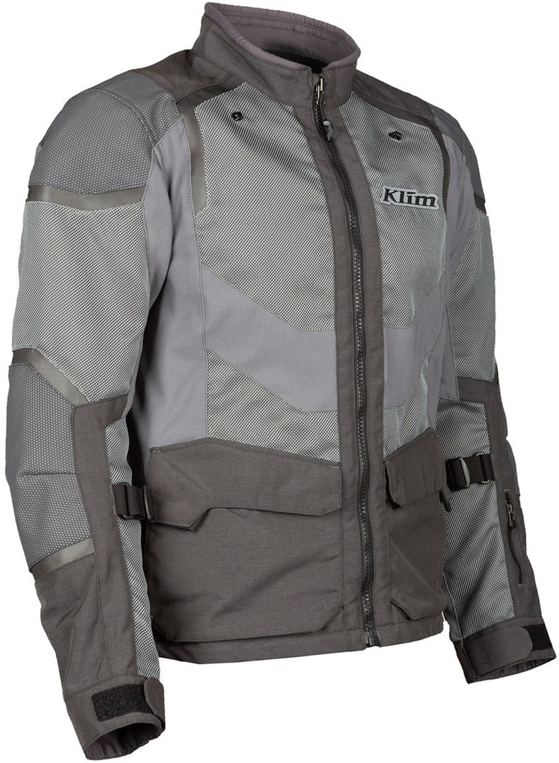 Klim Baja S4 Motorrad Textiljacke hellgrau/dunkelgrau M Abbildung 3