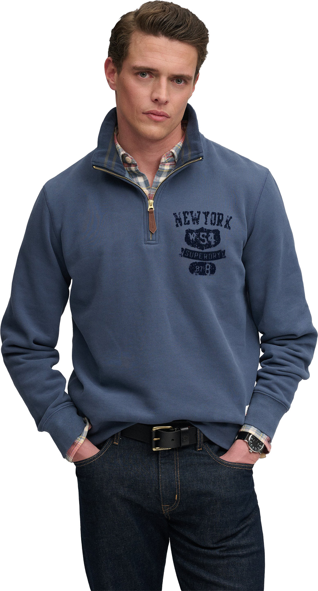 Superdry & Co Tonal Huppari sininen M Kuva 1