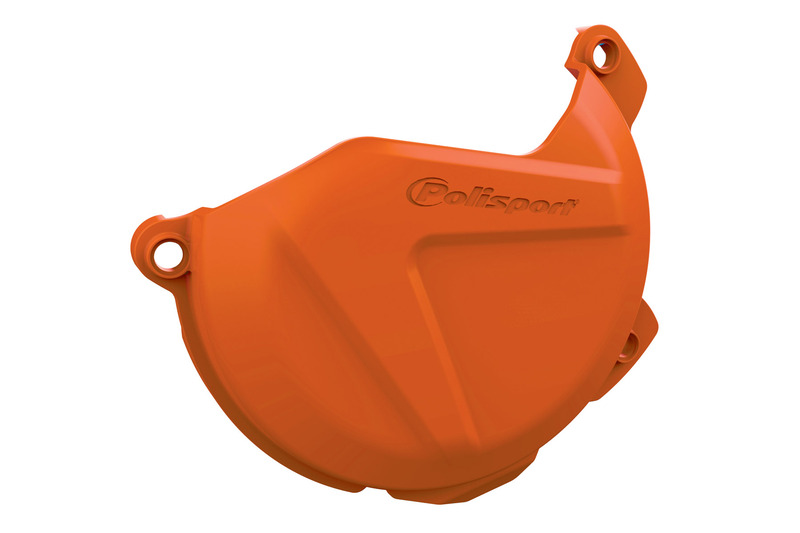 POLISPORT Skydd för kopplingskåpa orange KTM SX-F250/350 Figur 1