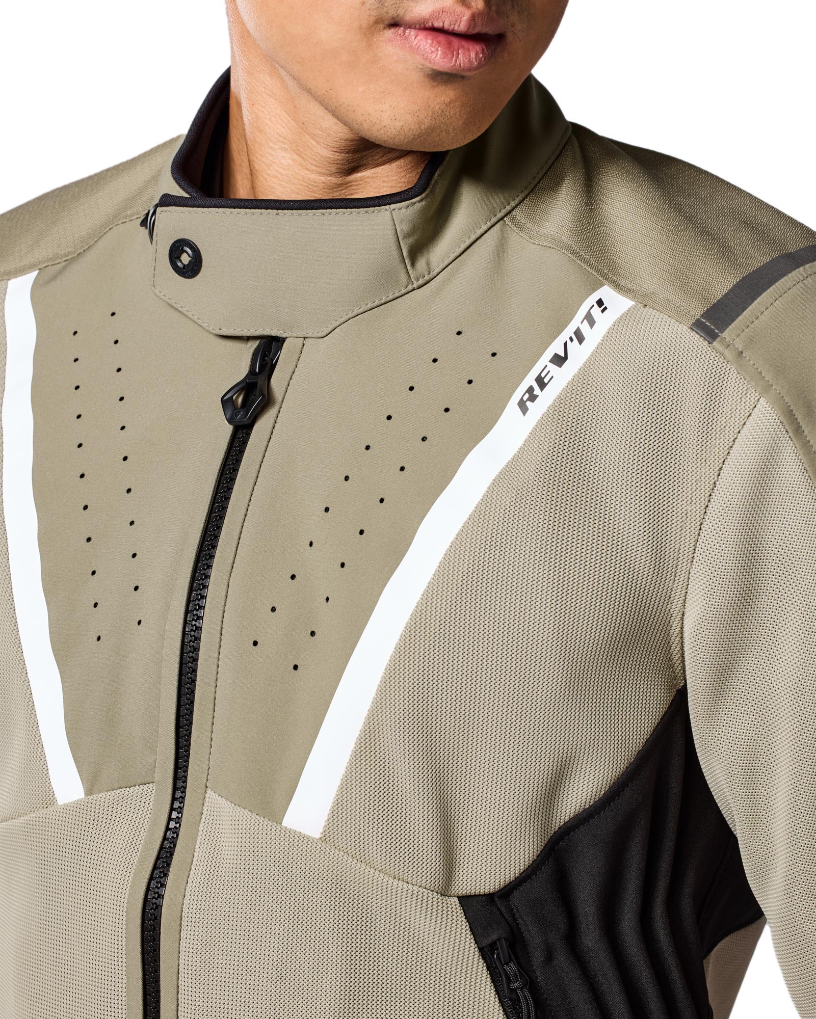 Revit Airwave 4 Motorcycle Textile Jacket sand/black S Figure 6
