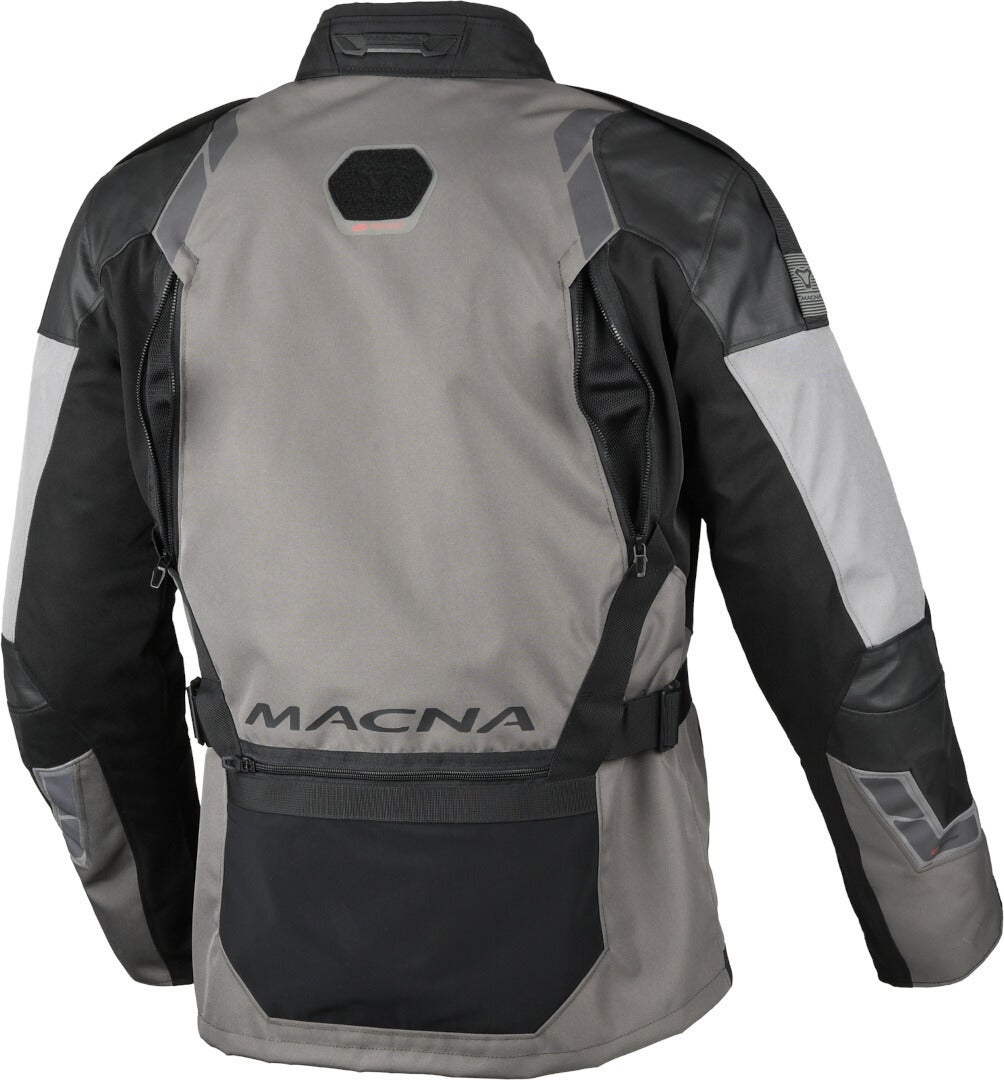 Macna Touros waterproof Motorcycle Textile Jacket black/grey 3XL Figure 3