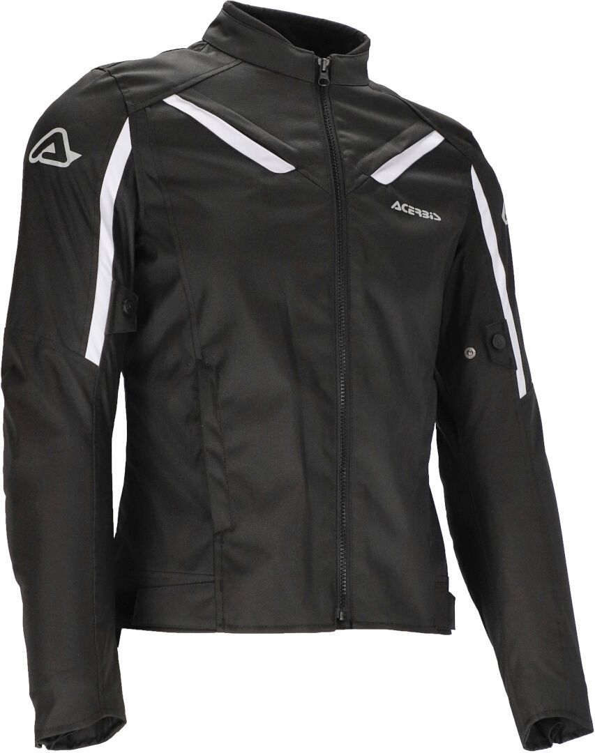 Acerbis X-Mat Motorcycle Textile Jacket black/white 3XL Figure 1