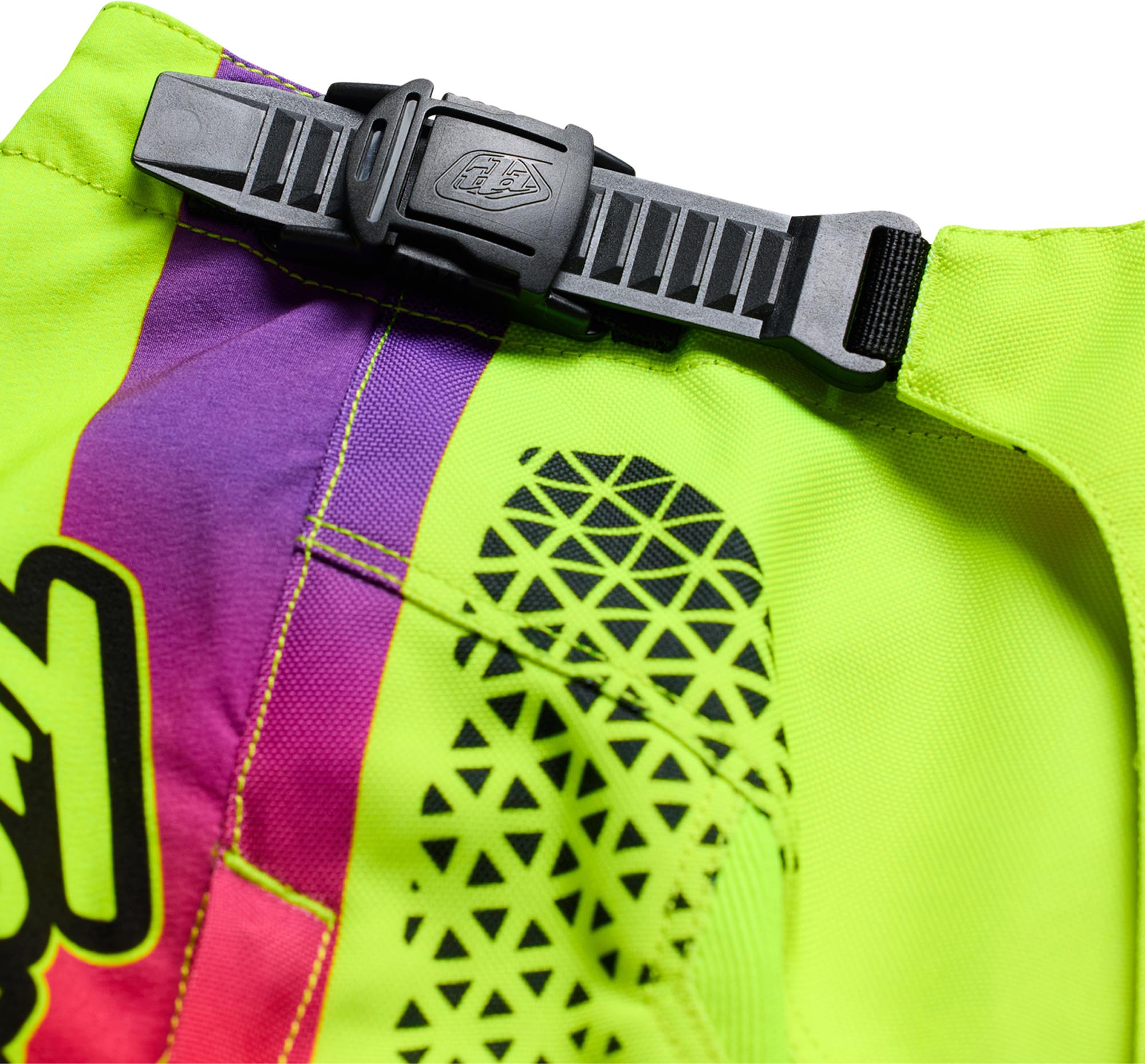 Troy Lee Designs GP Pro Aura Youth Motocross Pants black/yellow 24 Figure 2