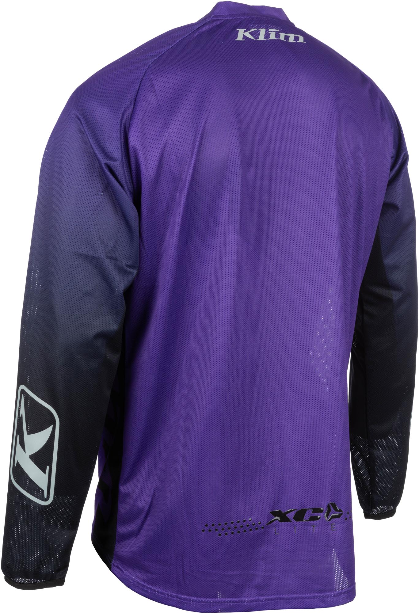 Klim XC Lite Purist Motocrosstrøje sort/lilla S Figur 6